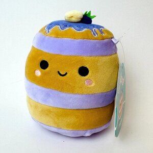 Paden the Blueberry Pancakes Squishmallow Mini Plush Stuffed Animal 5” NEW 🥞💙